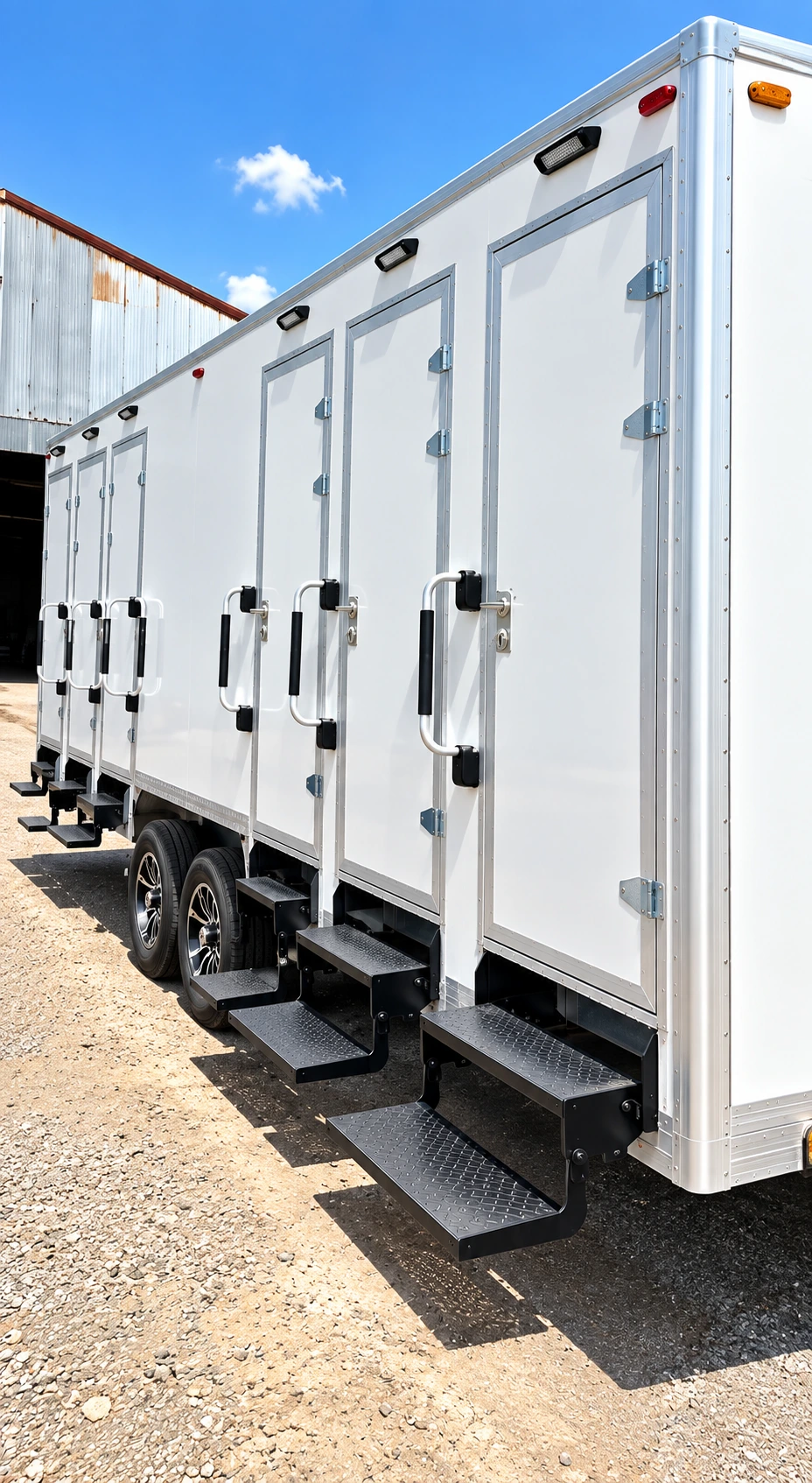 shower and restroom combination trailer rental - Shower and Restroom Combination